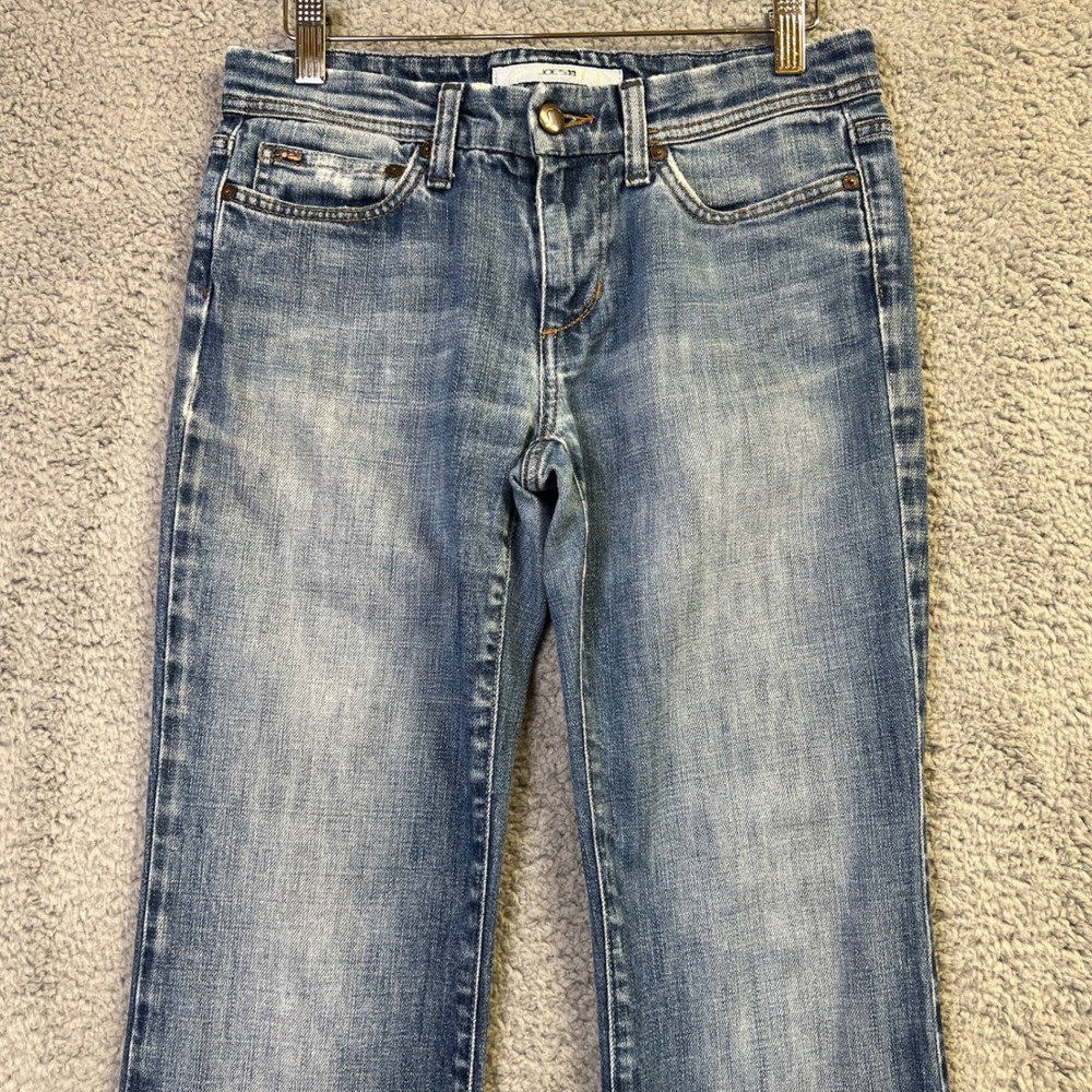 Joes Provocateur Bootcut Jeans Women 26 Blue Denim Harvey Wash Western Flare Y2K - Picture 3 of 11